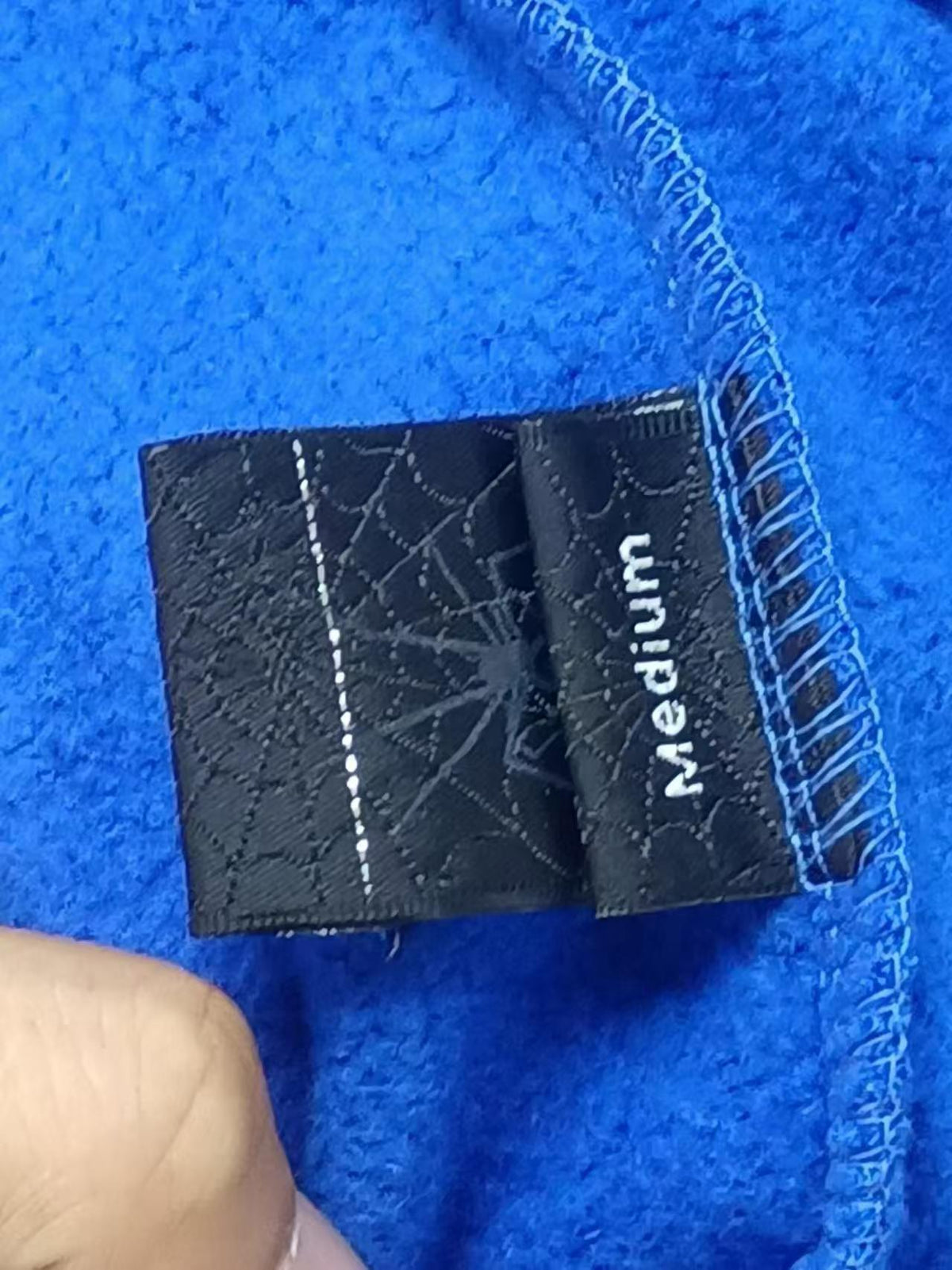 Sp5der OG Web V2 Hoodie 'Dusty Blue'