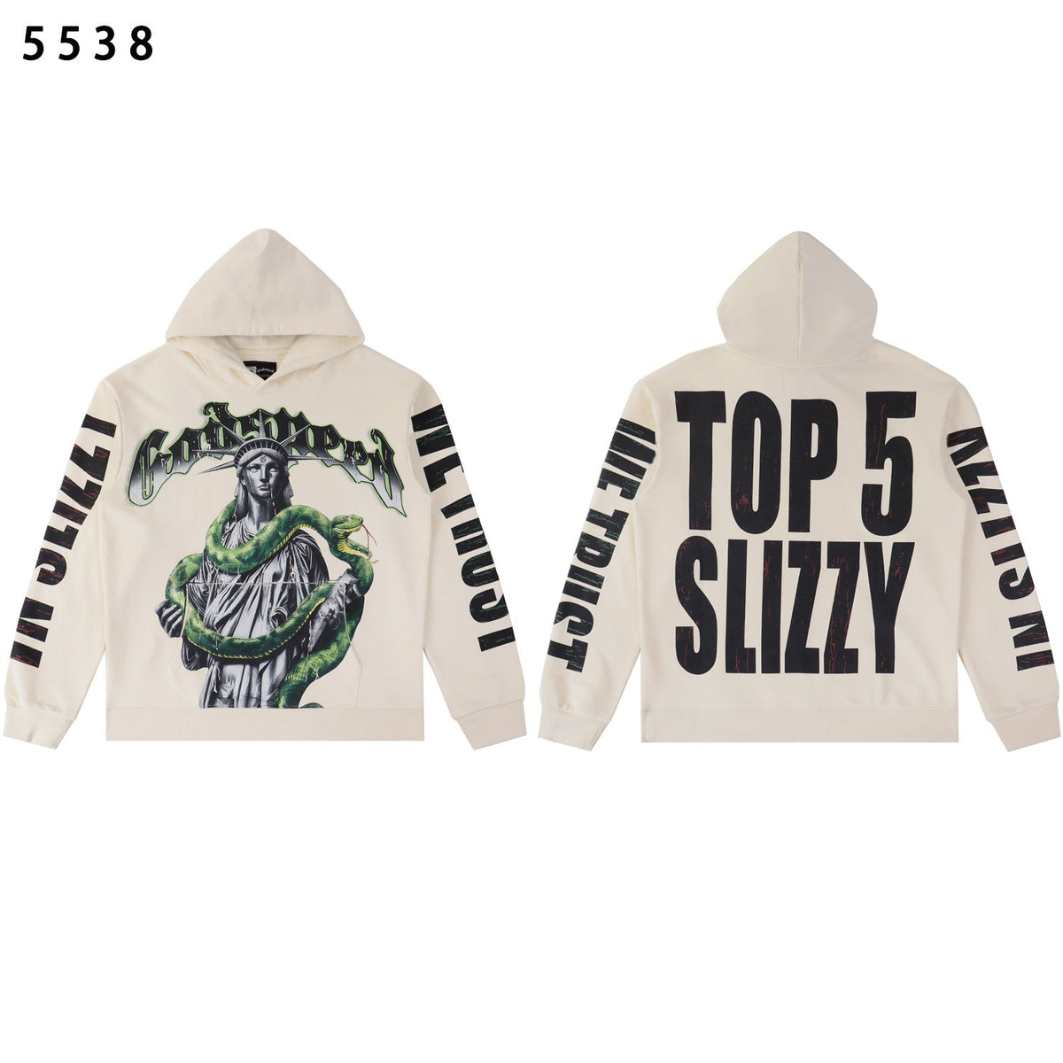 Godspeed x Slizzy "Top 5 Slizzy" VVS Hoodie