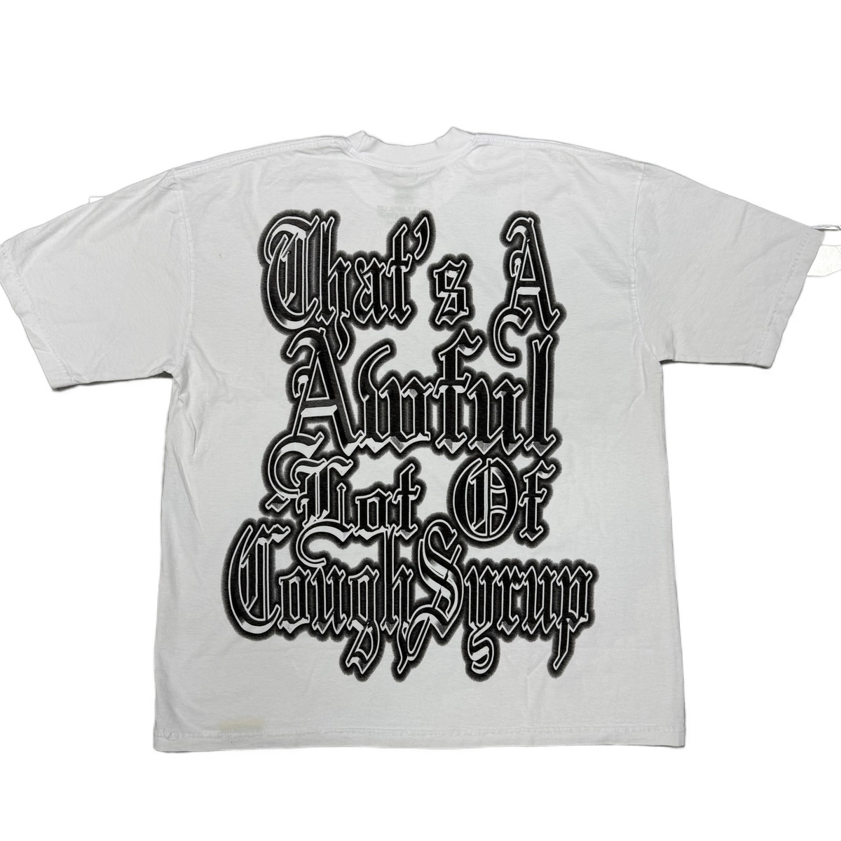 THAT'S A AWFUL LOT OF COUGH SYRUP | Cupid T-Shirt 'White'