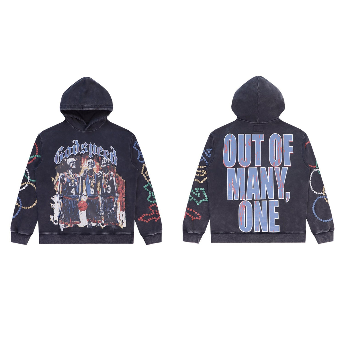 Godspeed "Skeleton Basketball" Hoodie