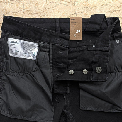 Ksubi Van Winkle Men's Black Skinny Fit Denim Jeans