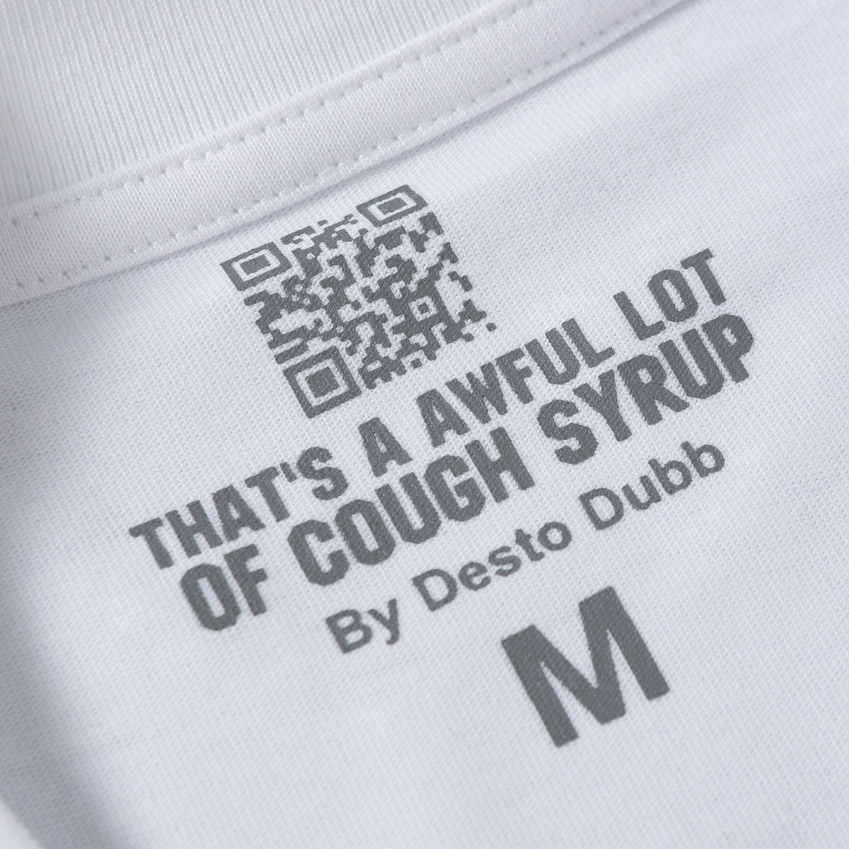 That's A Awful Lot Of Cough Syrup Godzilla Dodgers World Series Graphic Tee White