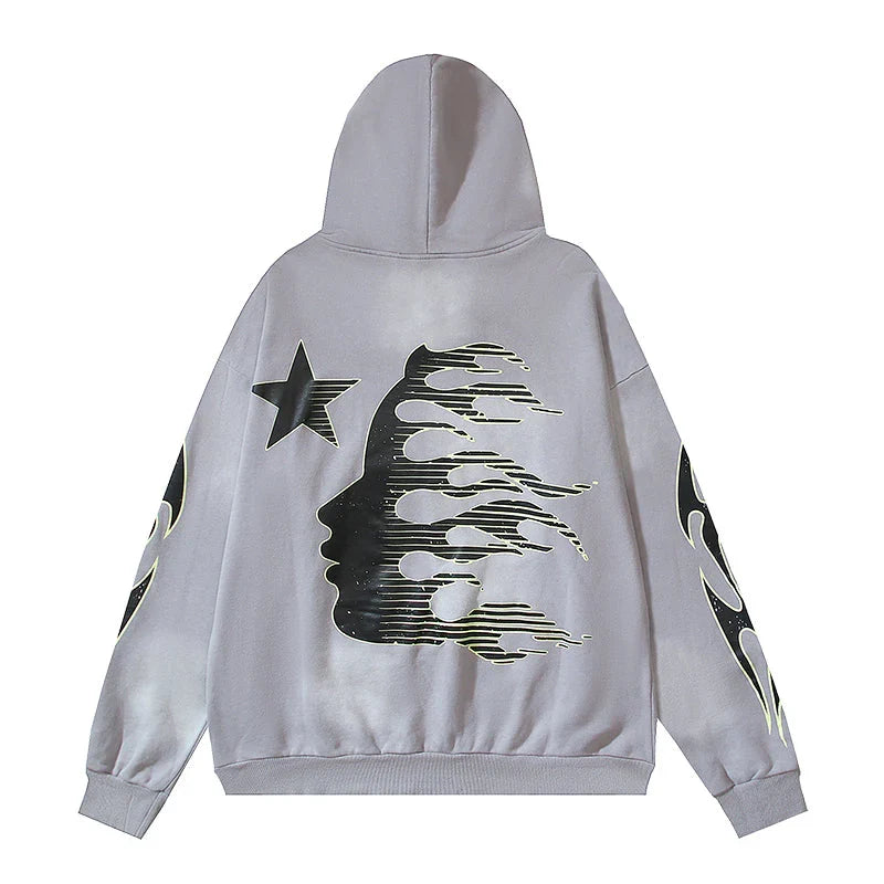 Hellstar Sport Hoodie grey