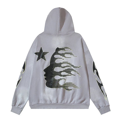 Hellstar Sport Hoodie grey