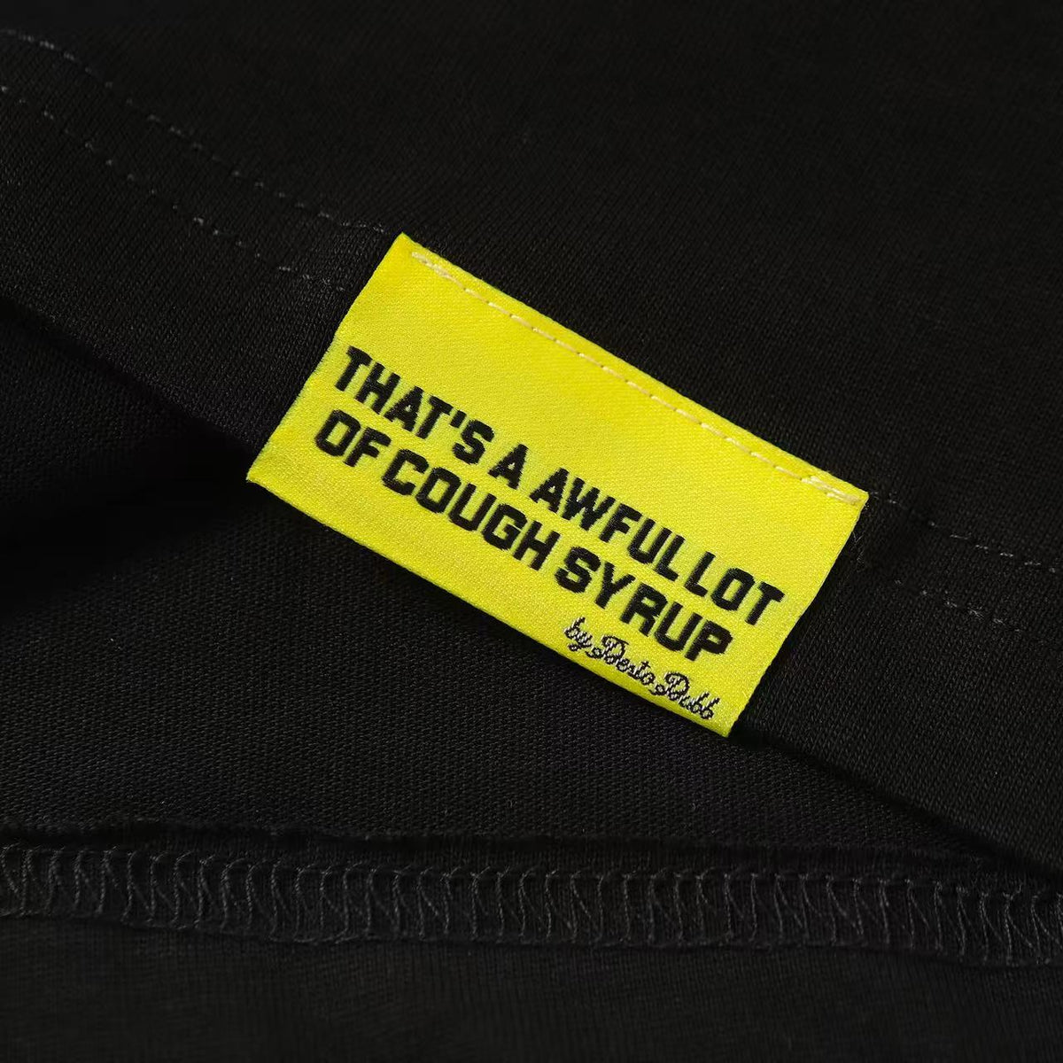 THAT'S A Awful Lot of Cough Syrup “Black Chiefen Heavily T-shirt ”