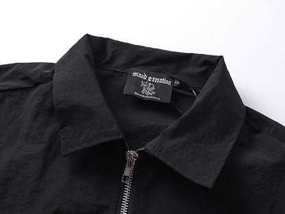 Mixed Emotions Blinded Zip Up T-Shirt