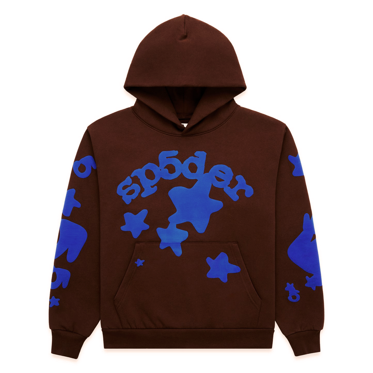 Sp5der Beluga Hoodie Dark Brown