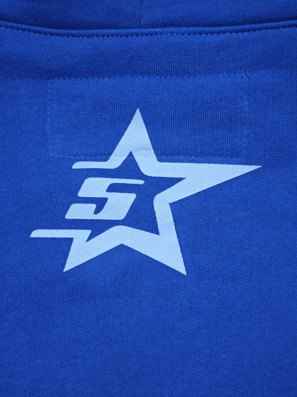 Sp5der Rhinestone Punk V2 Hoodie Royal Blue