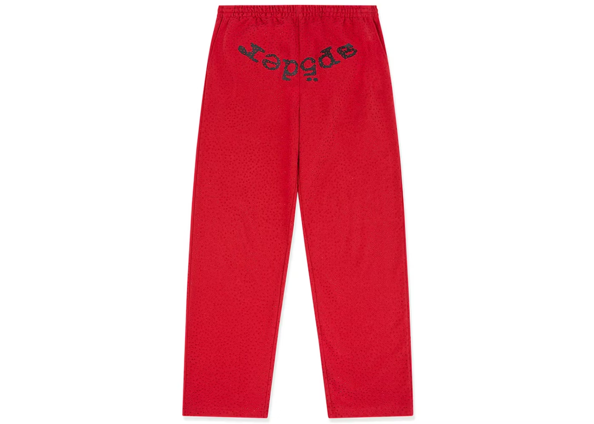 Sp5der VVS Rhinestone Sweatpants