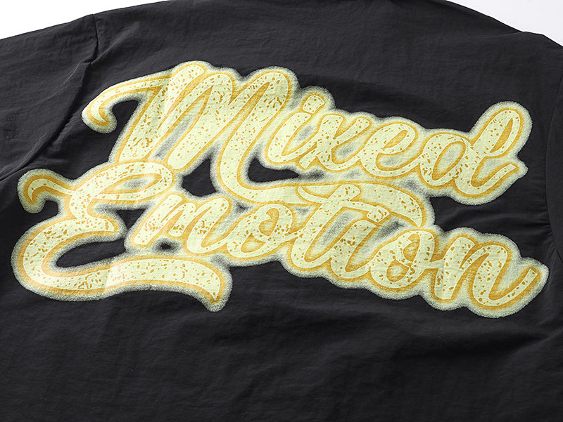 Mixed Emotions Blinded Zip Up T-Shirt