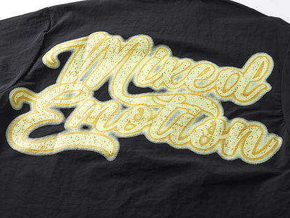 Mixed Emotions Blinded Zip Up T-Shirt