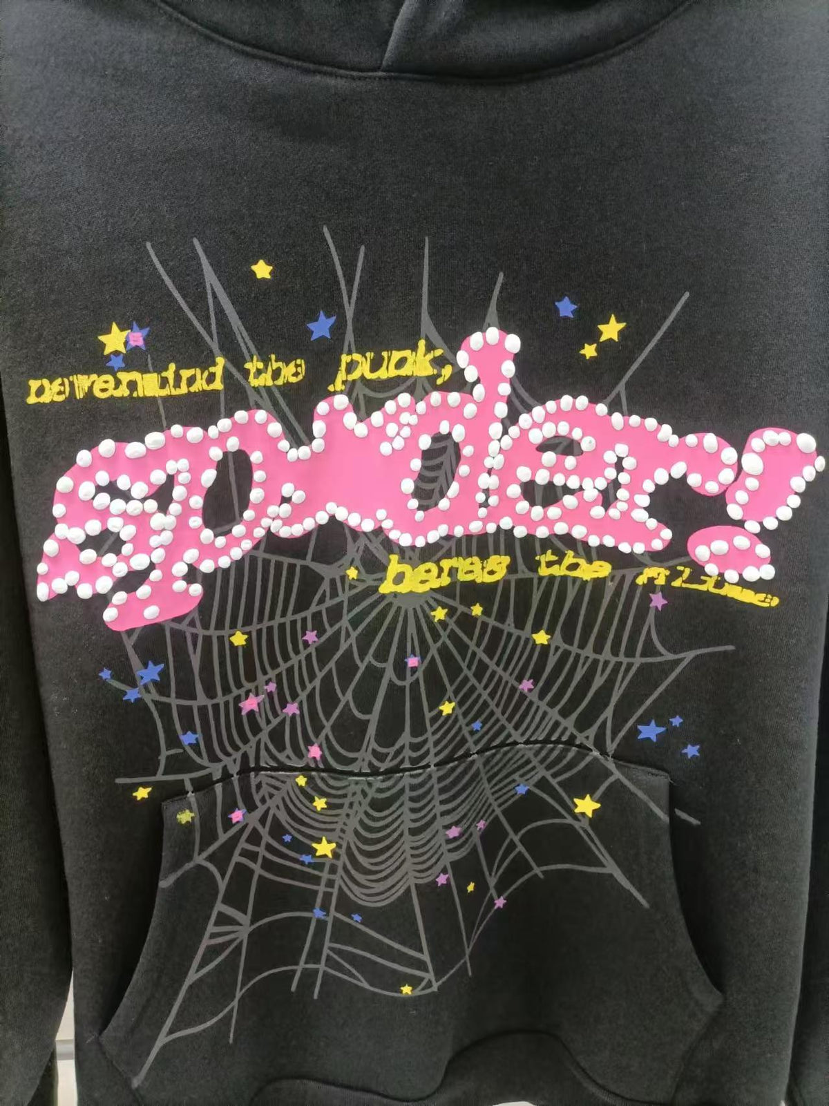Sp5der P*NK V2 Hoodie Spider Worldwide