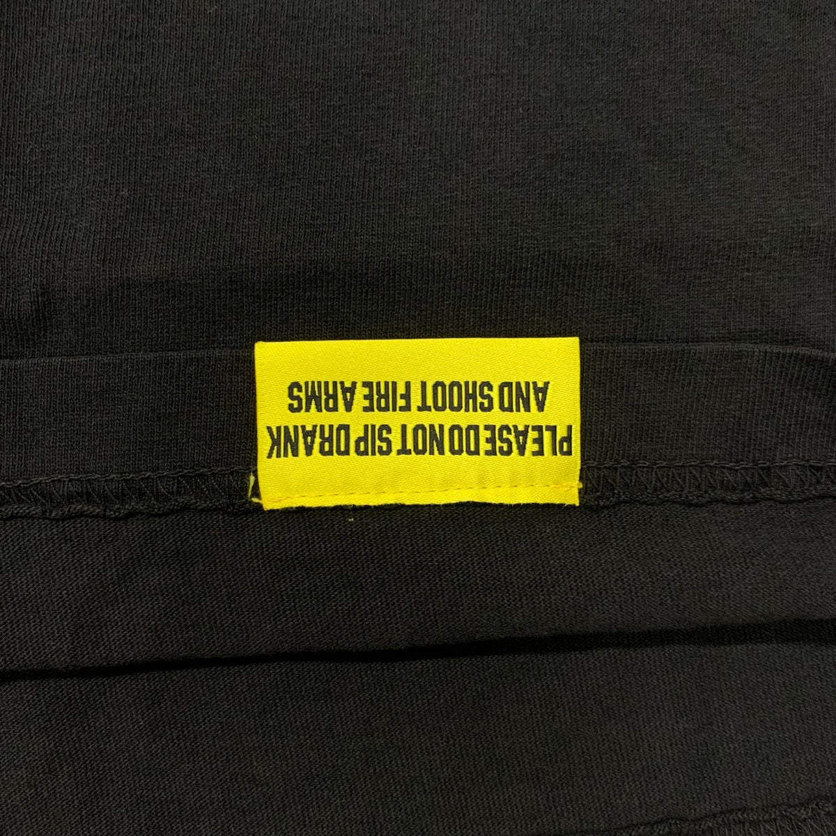 That's A Awful Lot Of Cough Syrup "Bank" Corporate Logo Black T-Shirt