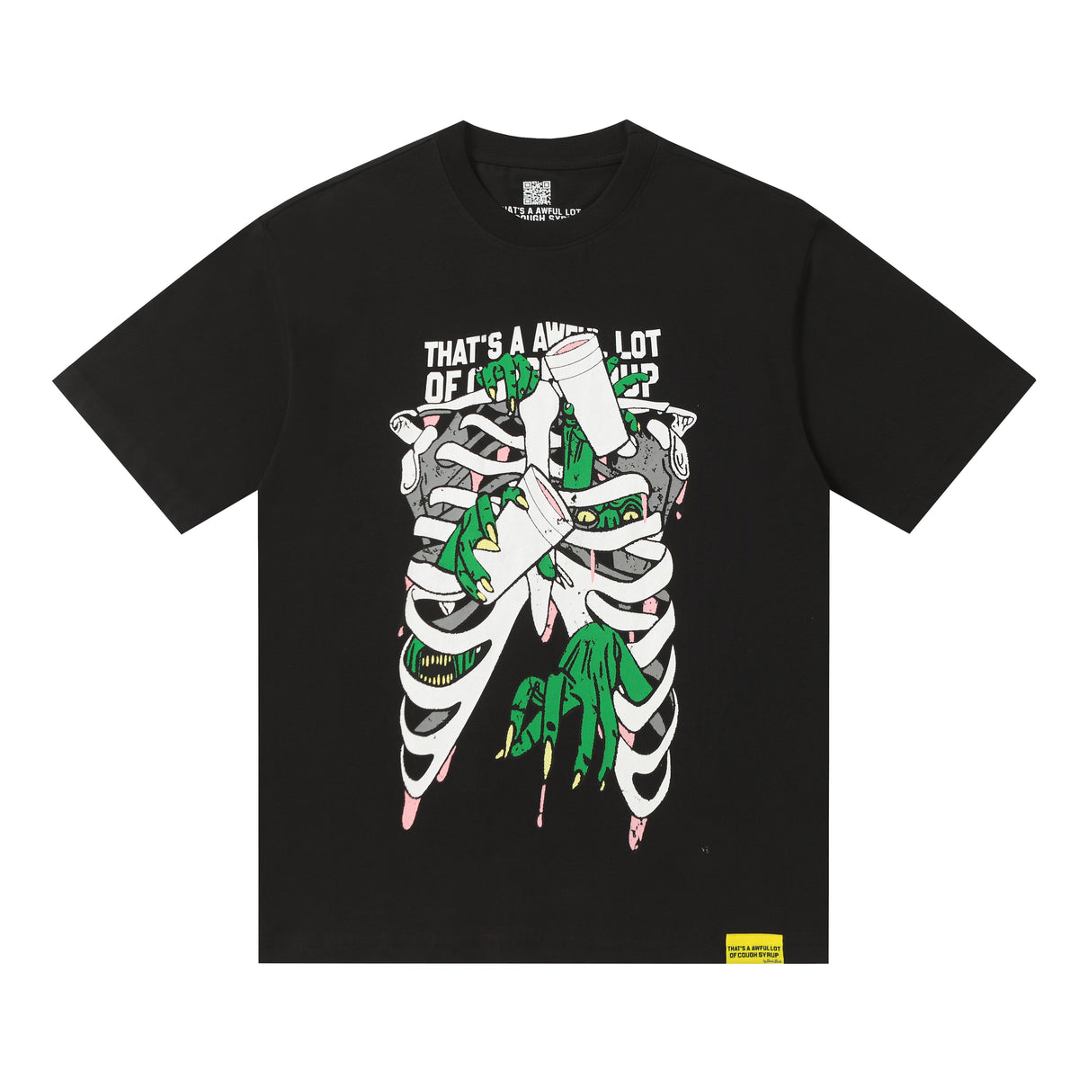That's A Awful Lot of Cough Syrup “Skeleton Rib T-shirt”