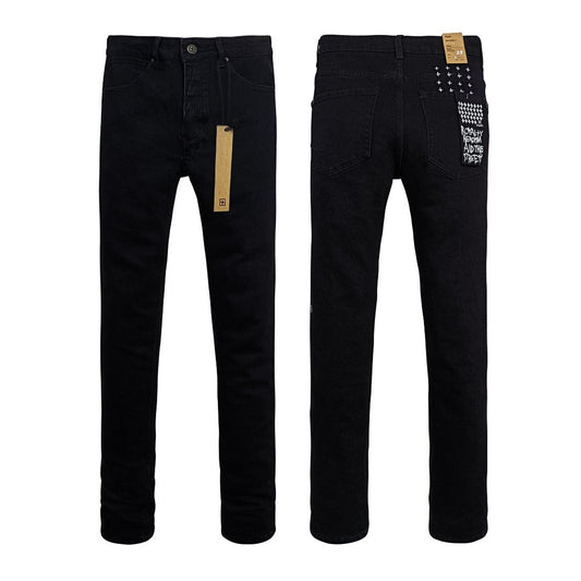 Ksubi Van Winkle Men's Black Skinny Fit Denim Jeans